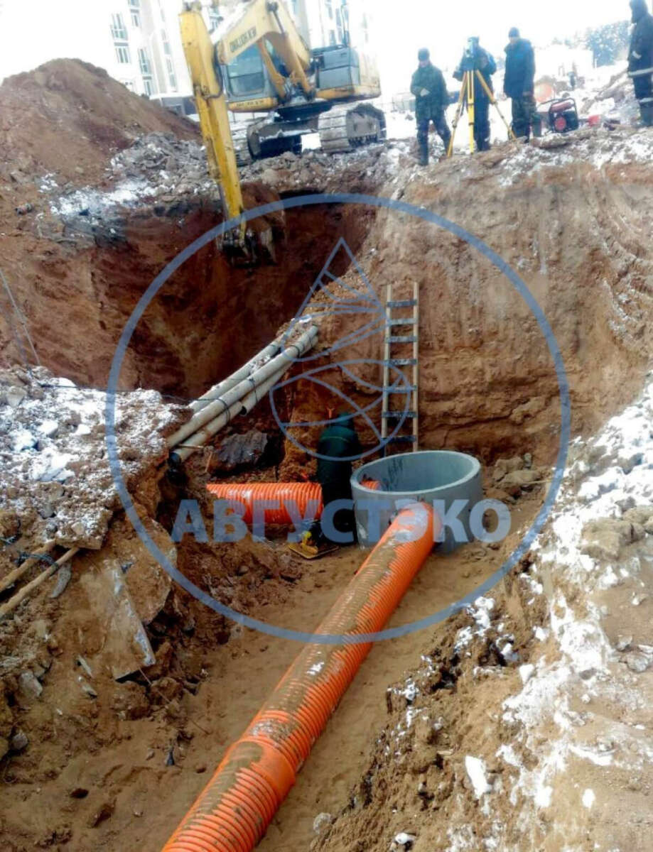 Прокладка подземных коммуникаций