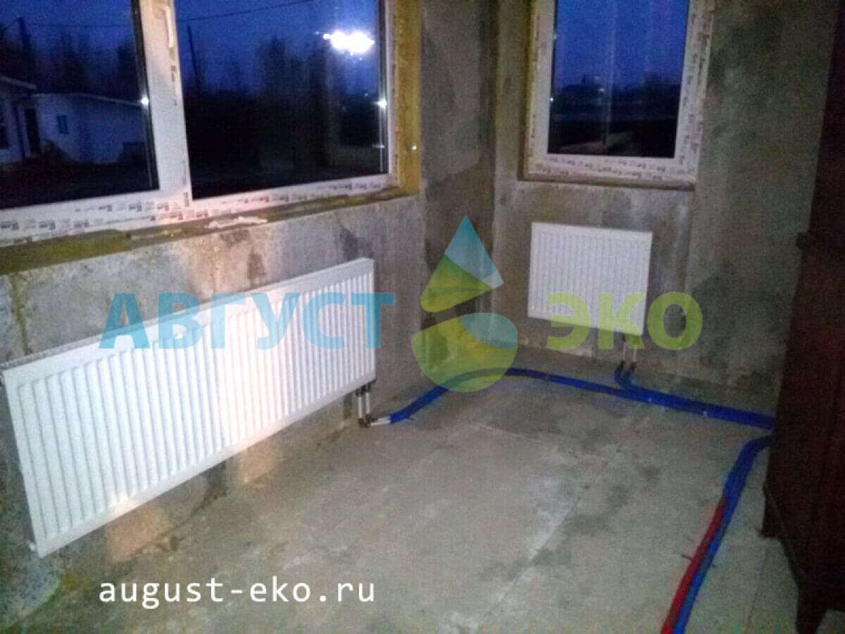 Радиаторы отопления с подключением