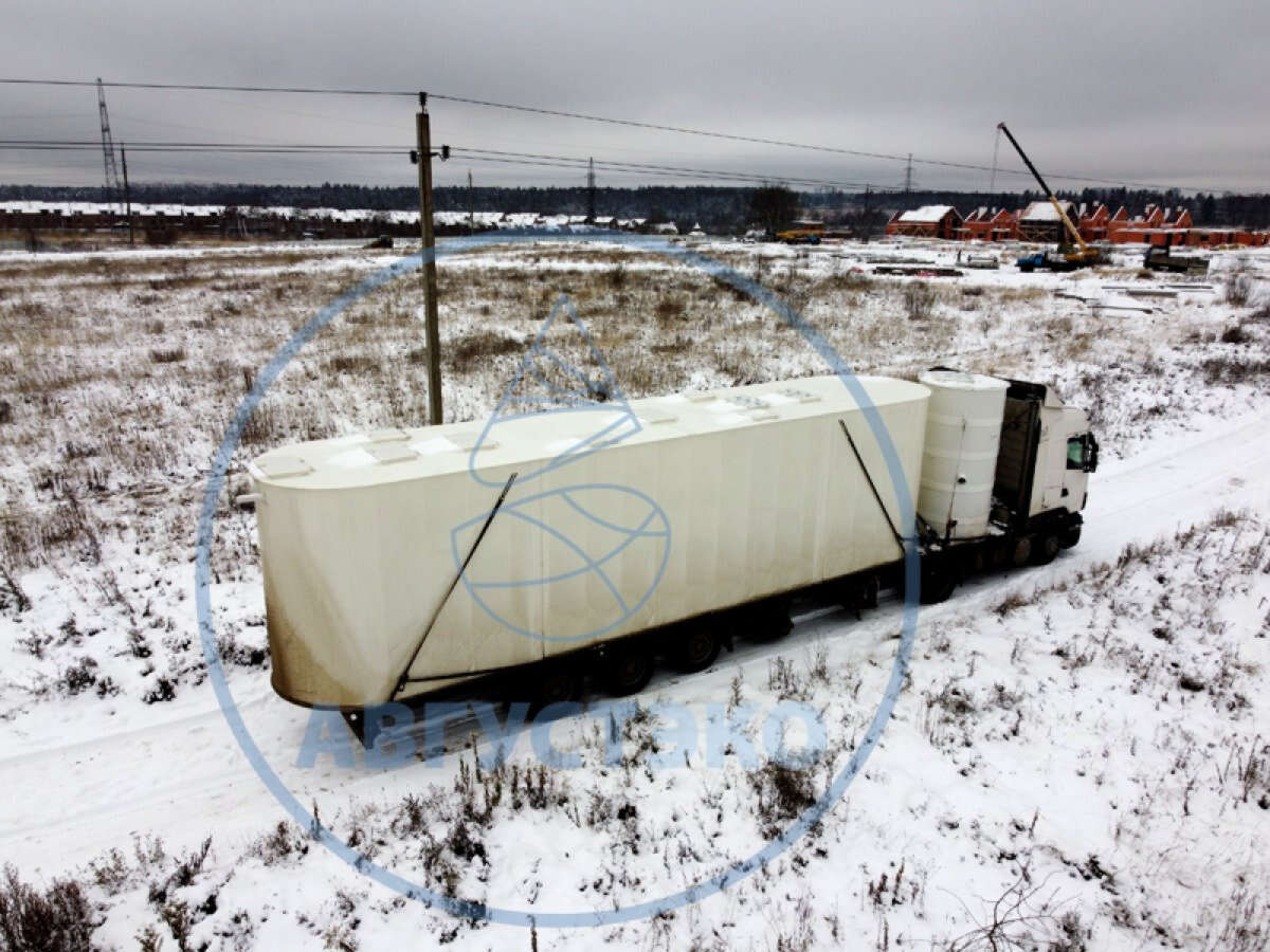 Очистная на 200 человек для поселка