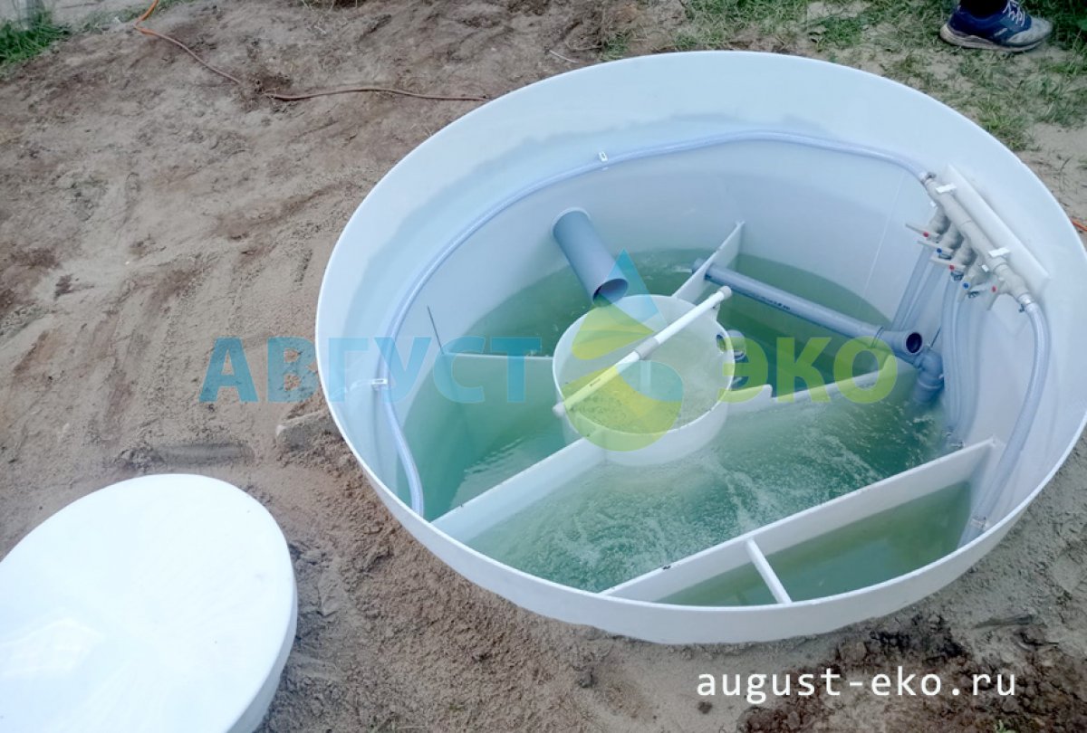 Смонтированная станция АвгустЭко